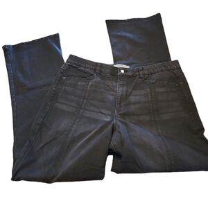 Wit & Wisdom Boot Stretch Black Jeans Size 16